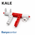 KALE Versus Gömme Rezervuar Kaldırma Kırmızı Manivela Kol Seti (410200902454)