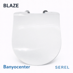 SEREL Blaze Slim Yavaş Kapanan Tak Çıkar Klozet Kapağı (223BLS0002) - Görsel 2