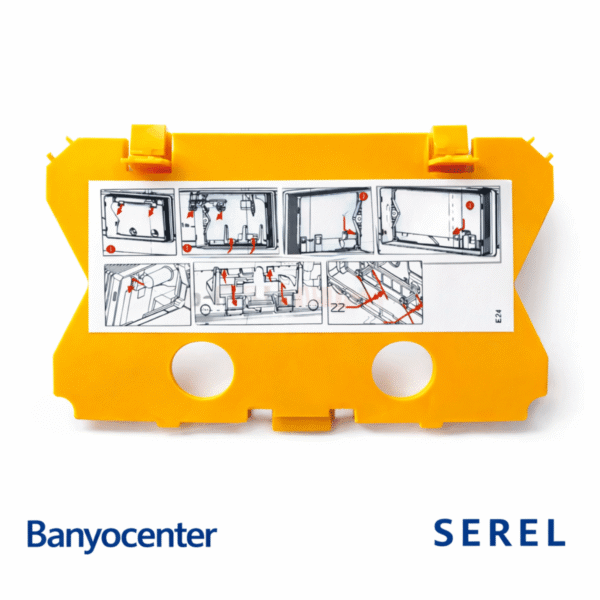 SEREL Gömme Rezervuar İç Panel Kapağı