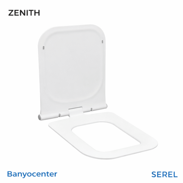 Serel Zenith Slim Yavaş Kapanan Klozet Kapağı 223ZNS0002