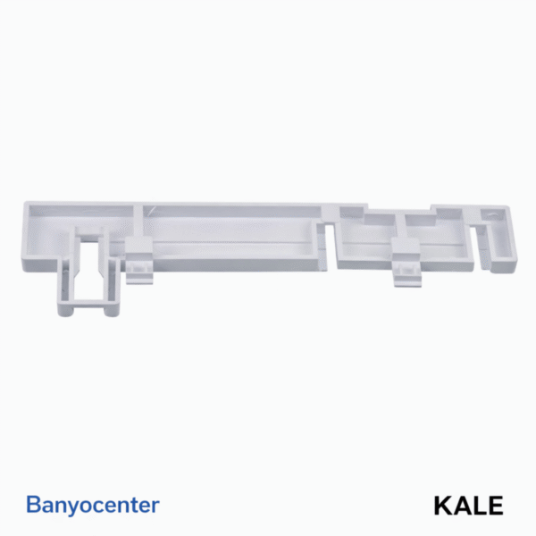 KALE İntegra Gömme Rezervuar Taşıyıcı Cetvel Beyaz