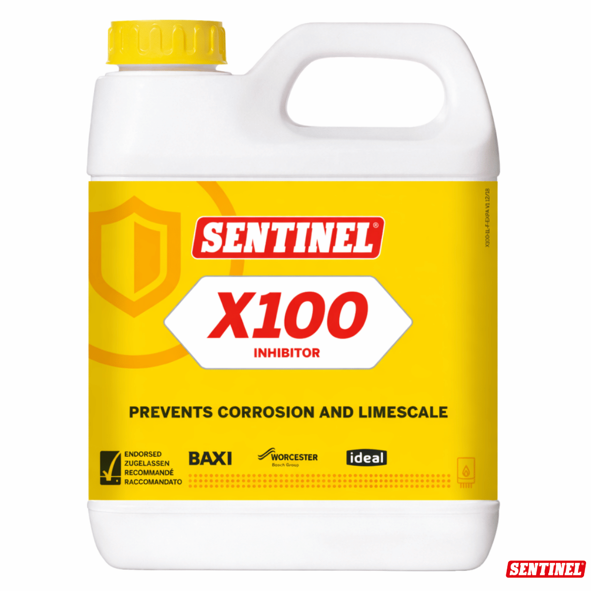 Sentinel X100 Inhibitor Radyatör Koruma ve Temizlik Kimyasalı | 1 Litre