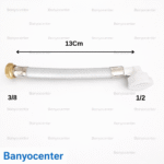 VİSAM Gömme Rezervuar Flex Bağlantı Hortumu 3/8 - 1/2 (13Cm)