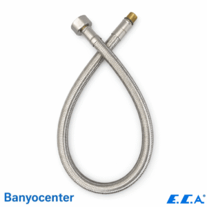 ECA Esnek Bağlantı Hortumu 3/8 M10 45Cm -Mavi- (102127173)