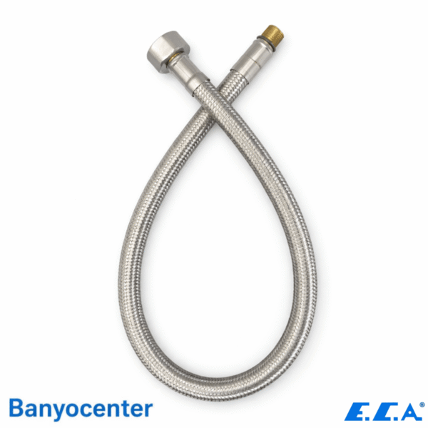 ECA Esnek Bağlantı Hortumu 3/8 M10 45Cm -Mavi- (102127173)