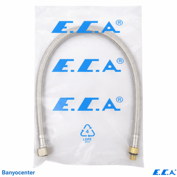 ECA Esnek Bağlantı Hortumu 3/8 M10 45Cm -Mavi- (102127173)