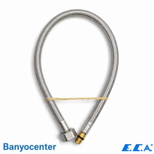 ECA Esnek Bağlantı Hortumu M8x1 – 3/8” 45 cm -Mavi- (102139019)