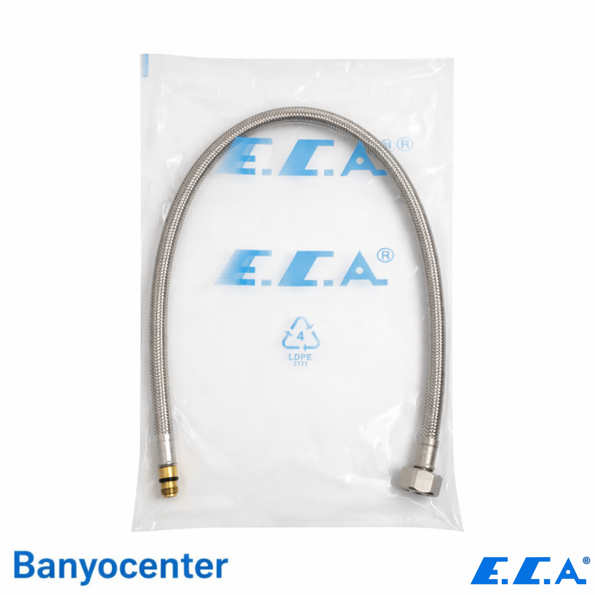 ECA Esnek Bağlantı Hortumu M8x1 – 3/8” 45 cm -Mavi- (102139019)