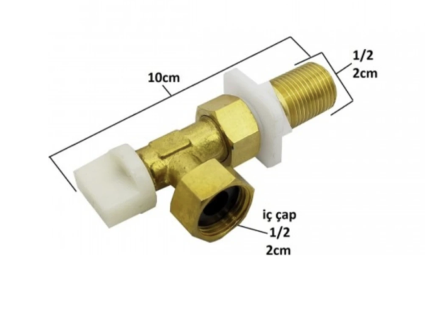 SİAMP TEMA Gömme Rezervuar İç Takım Doldurma Musluğu (1/2)